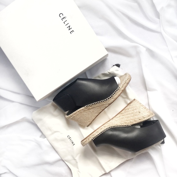 Celine Shoes - Authentic CELINE Sling Back Wedge, Euro41 (US10)